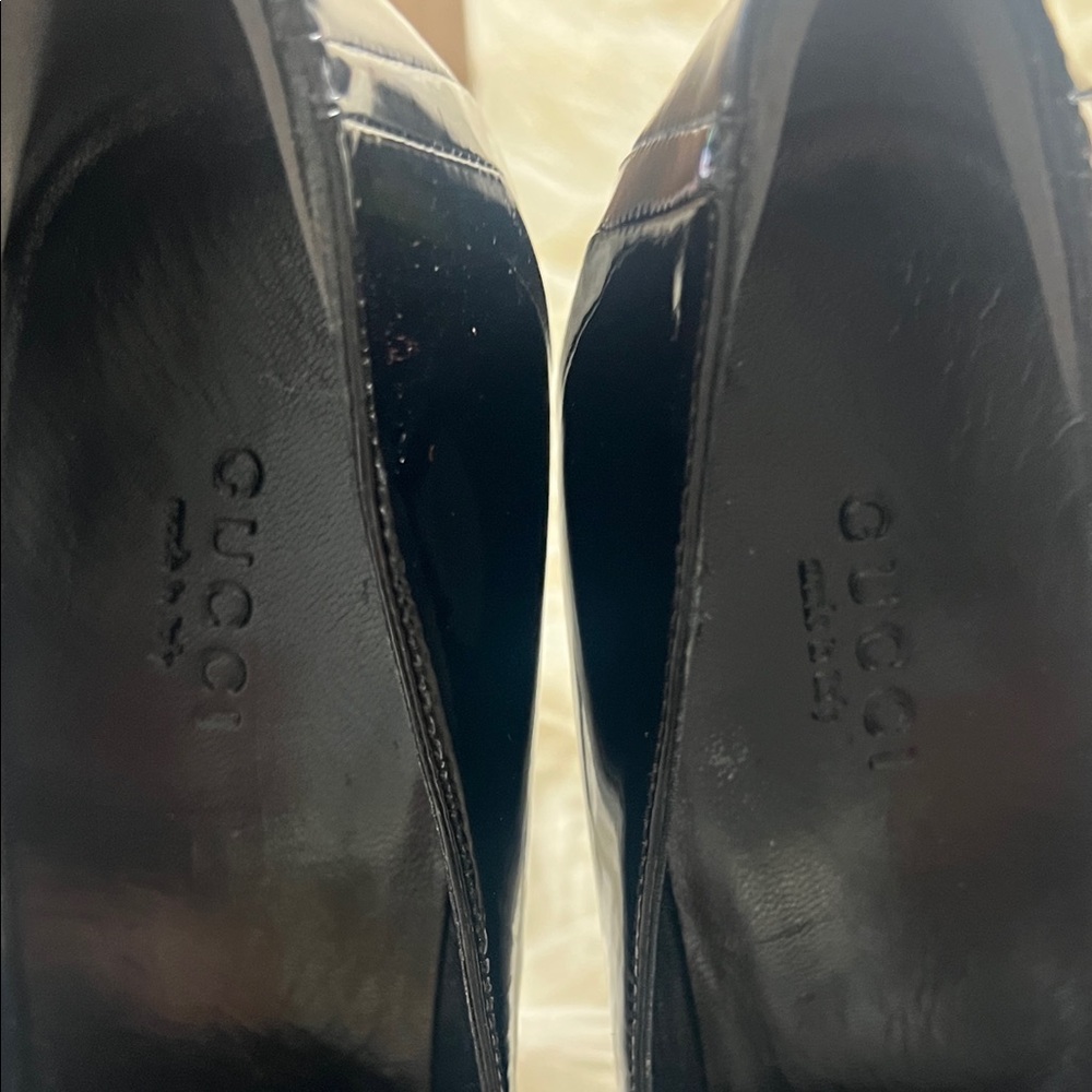 Gucci Black Patent Leather Heels - Picture 13 of 13